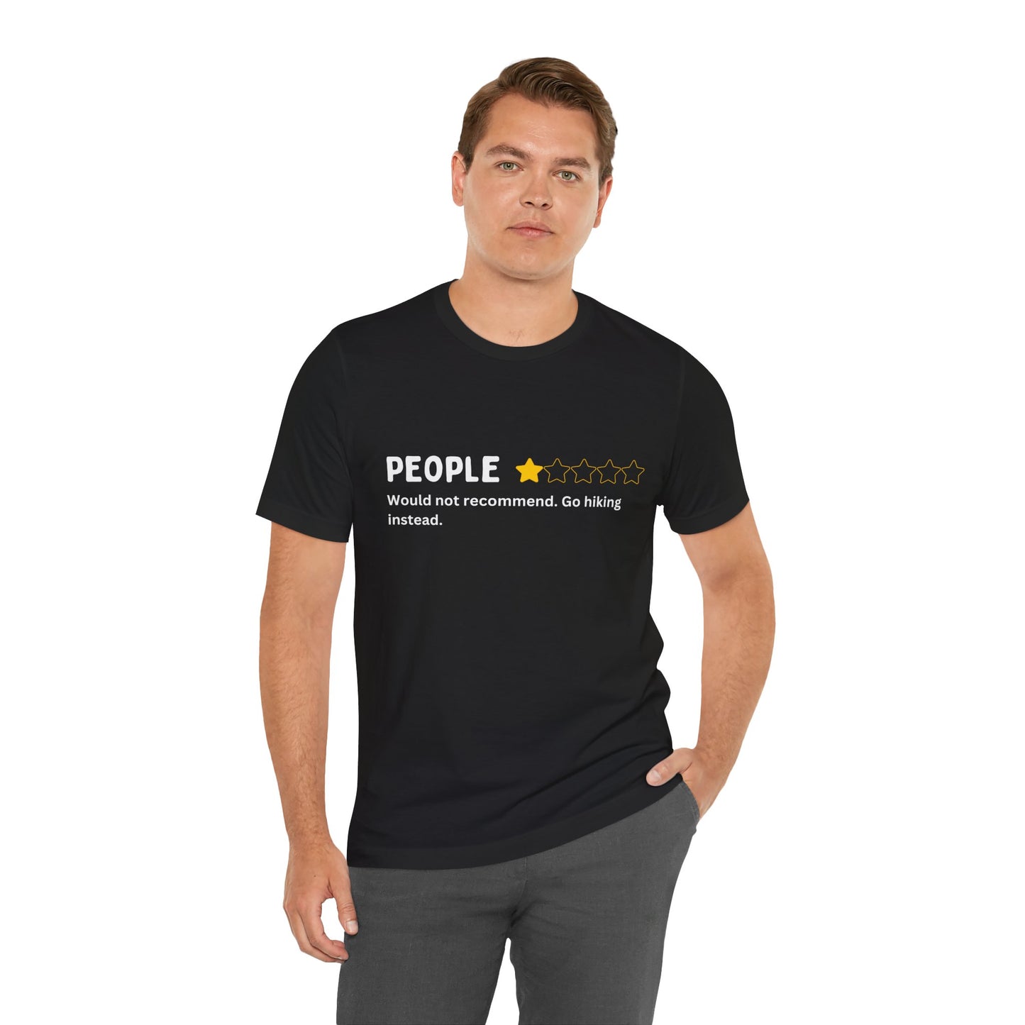 People One Star Unisex Jersey Short Sleeve Tee