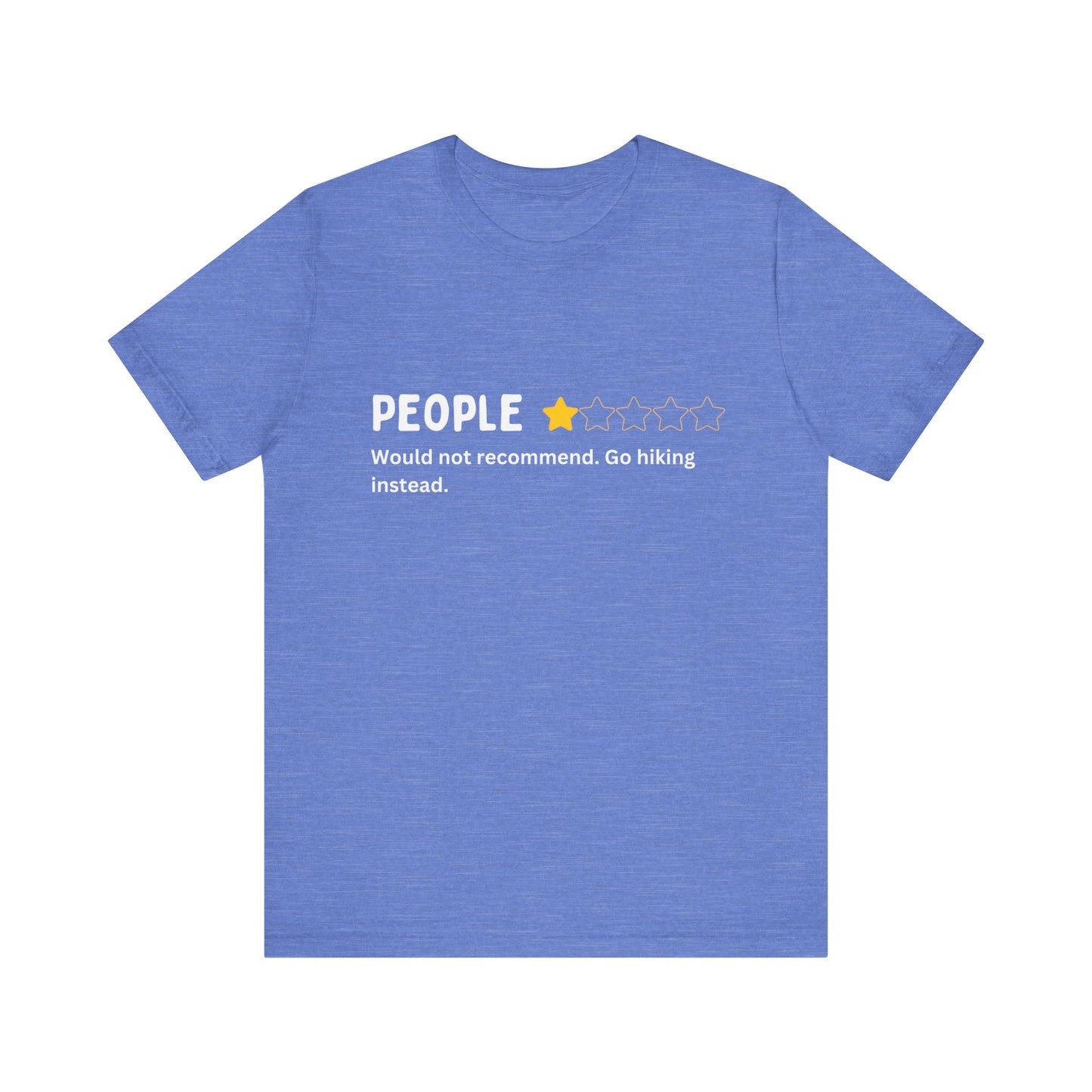 People One Star Unisex Jersey Short Sleeve Tee