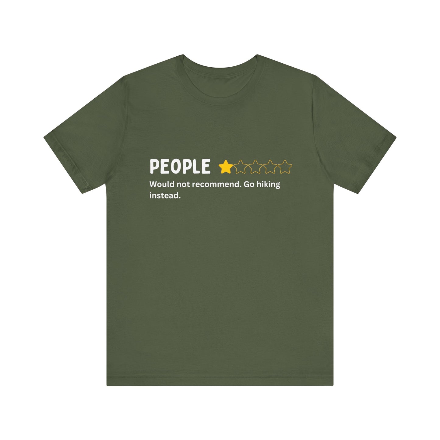 People One Star Unisex Jersey Short Sleeve Tee