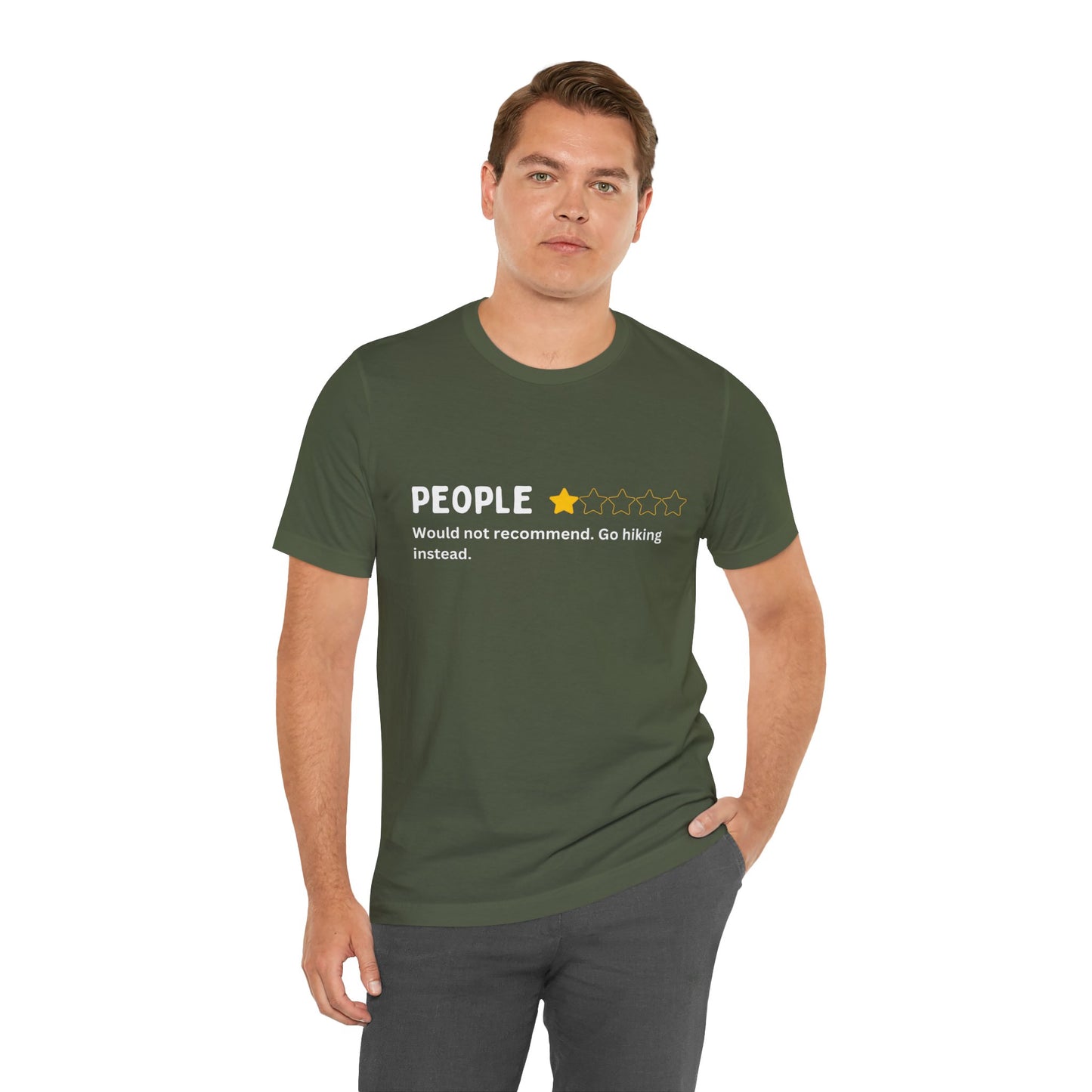 People One Star Unisex Jersey Short Sleeve Tee