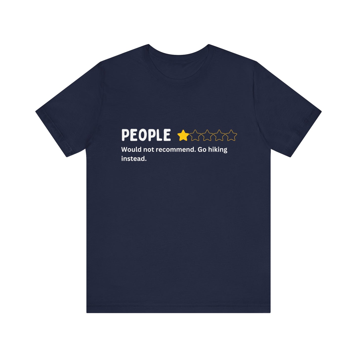 People One Star Unisex Jersey Short Sleeve Tee