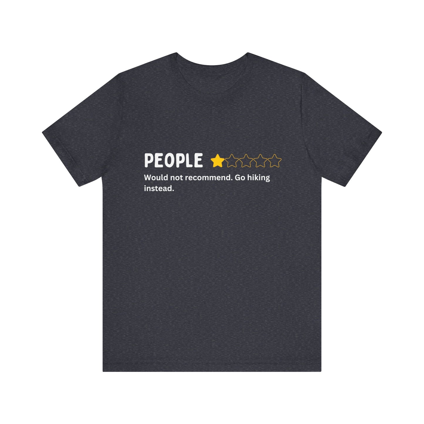 People One Star Unisex Jersey Short Sleeve Tee