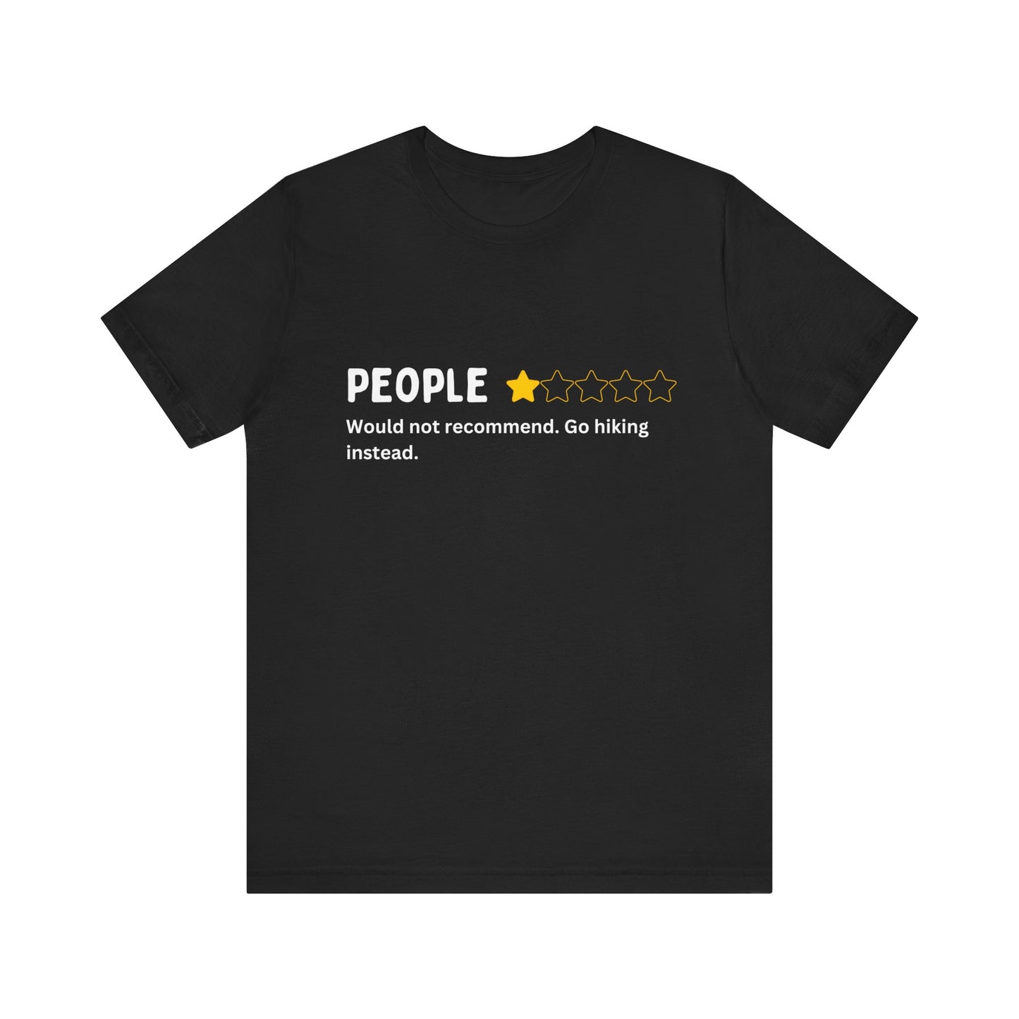 People One Star Unisex Jersey Short Sleeve Tee
