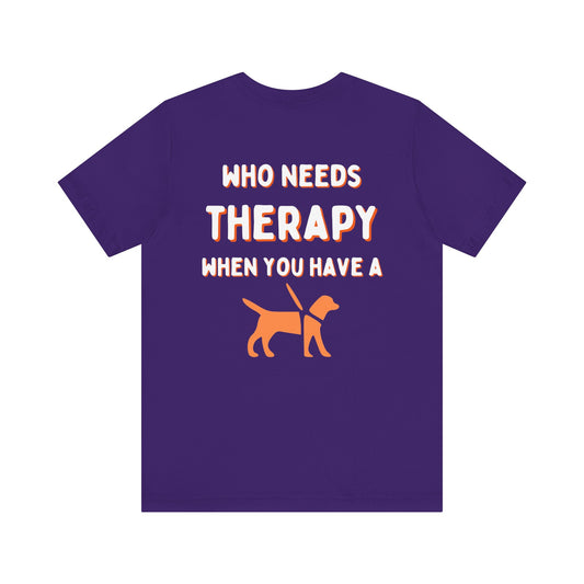 Therapy Dog Tee – Unisex Jersey Short Sleeve Tee, Dog Lover Gift, Pet Therapy Shirt, Animal Rescue Apparel, Cute Dog T-Shirt, Perfect [...]