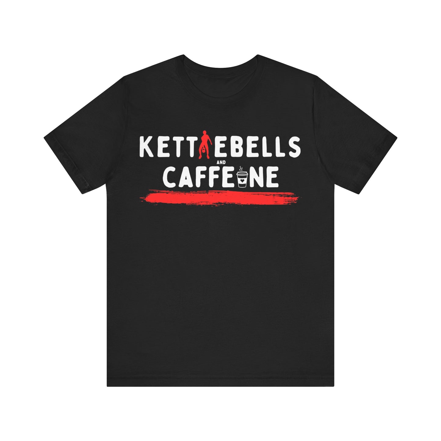 Kettlebells and Caffeine Shirt, male fig