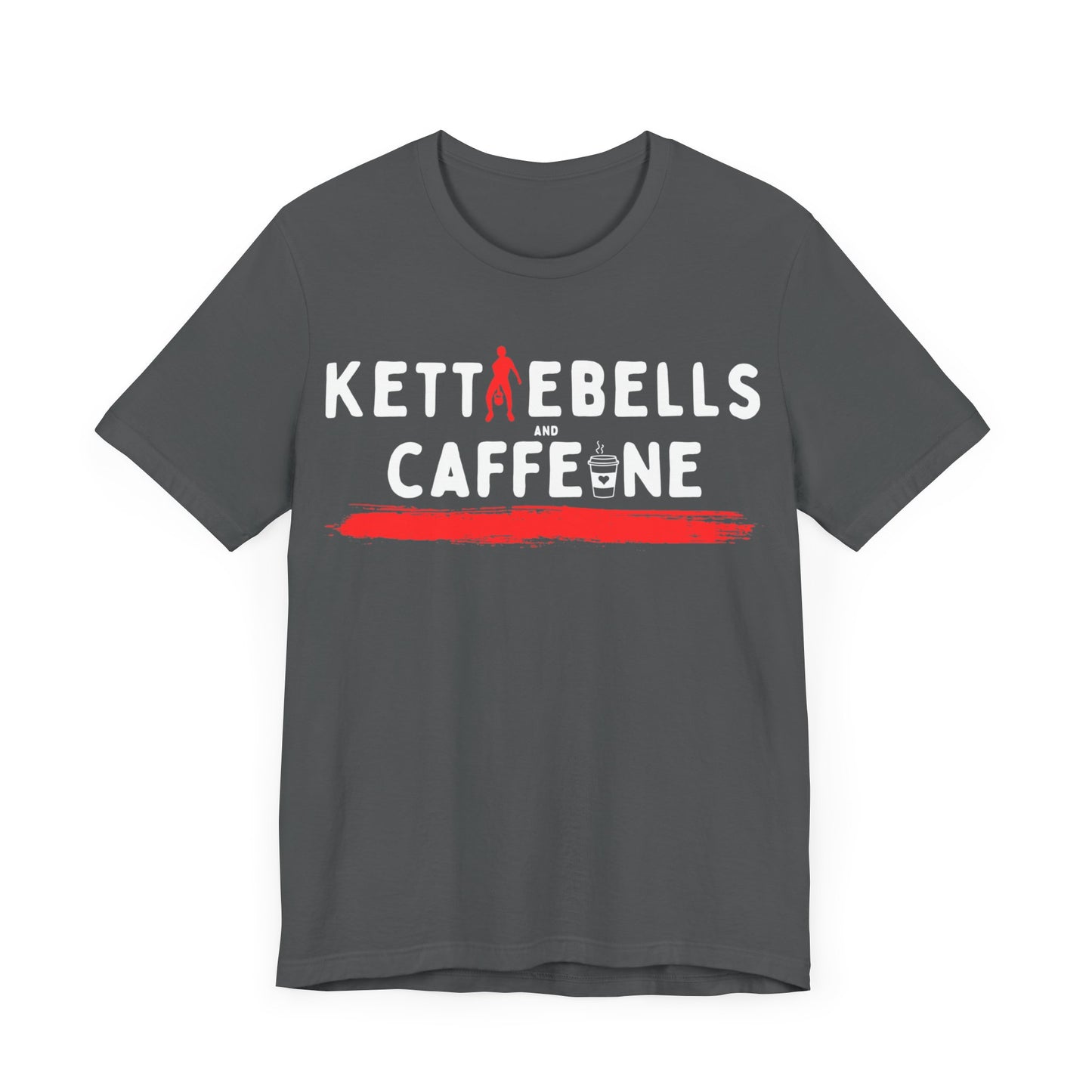 Kettlebells and Caffeine Shirt, male fig
