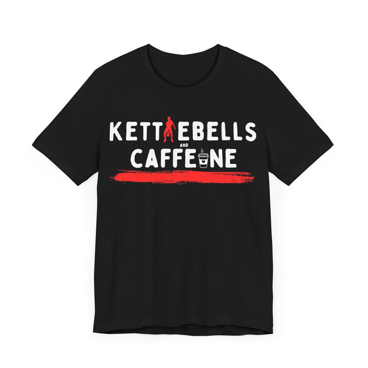 Kettlebells and Caffeine Shirt, male fig