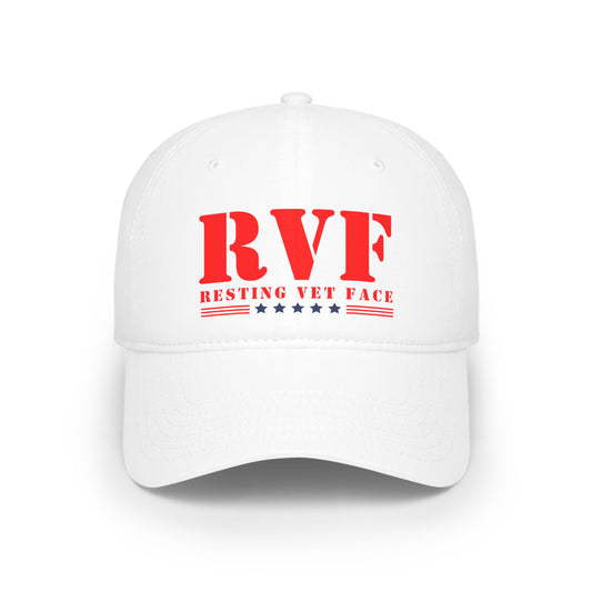 Resting Vet Face, Low Profile Baseball Cap