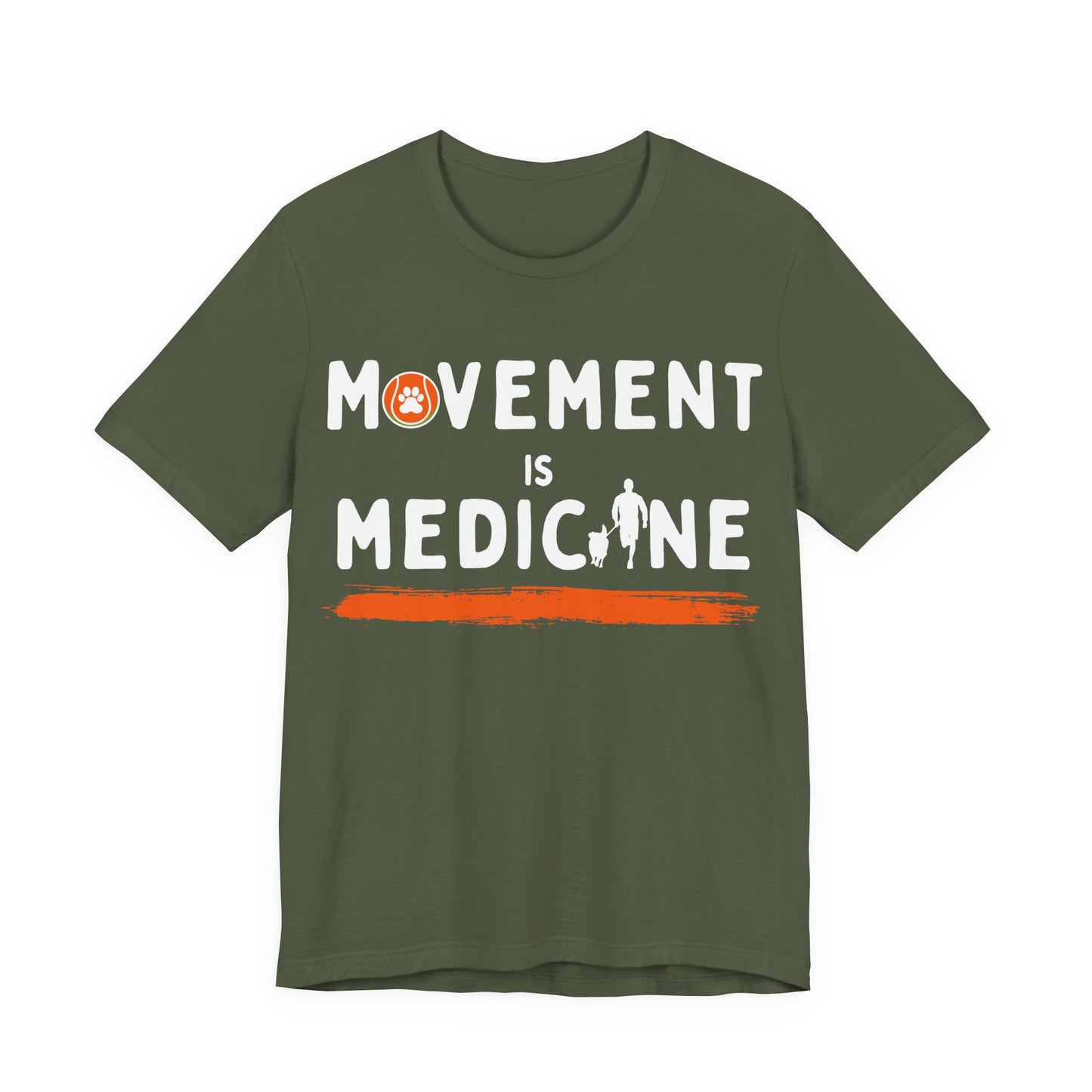 Dogs Are Medicine Unisex Tee, Motivational T-Shirt, Fitness Shirt, Gift for Athletes, Activewear, Workout Apparel