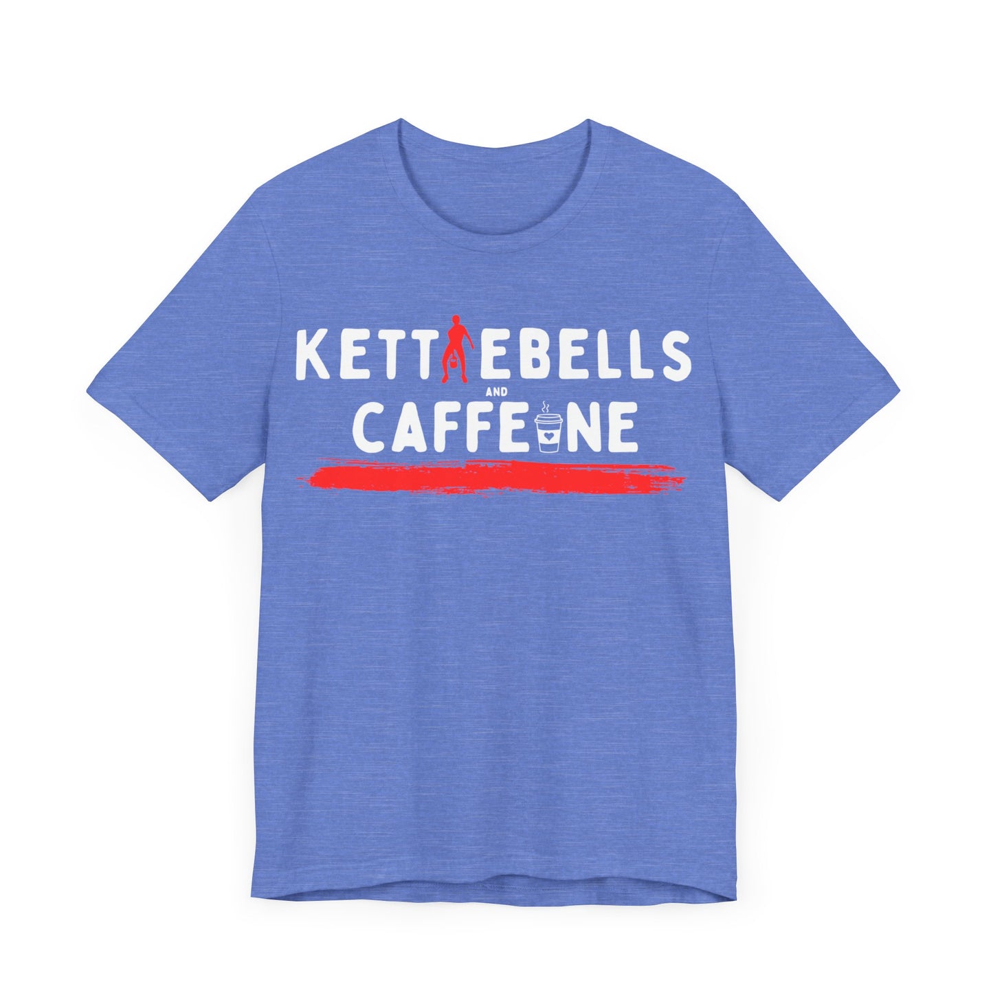 Kettlebells and Caffeine Shirt, male fig