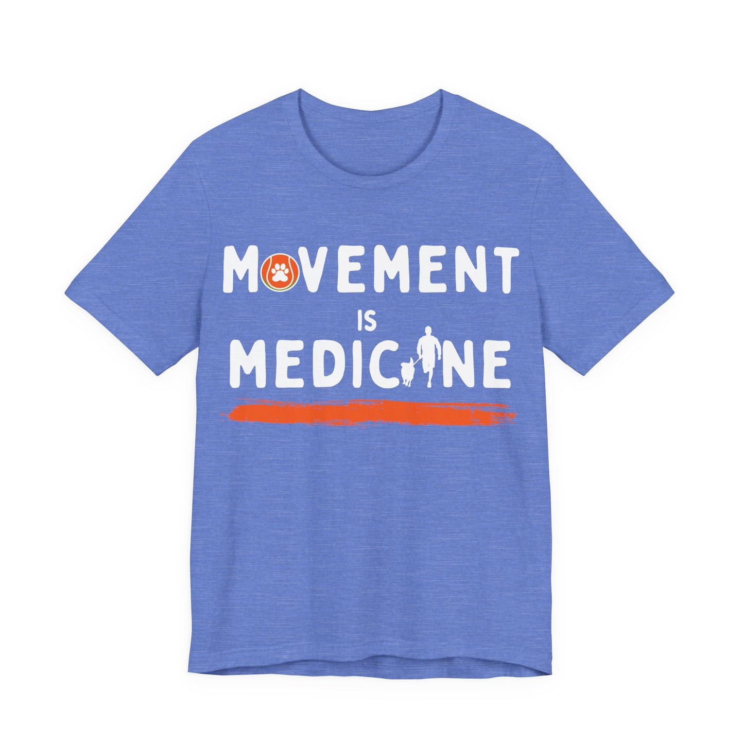 Dogs Are Medicine Unisex Tee, Motivational T-Shirt, Fitness Shirt, Gift for Athletes, Activewear, Workout Apparel