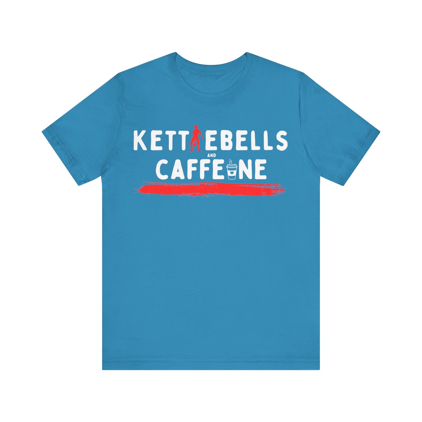 Kettlebells and Caffeine Shirt, male fig