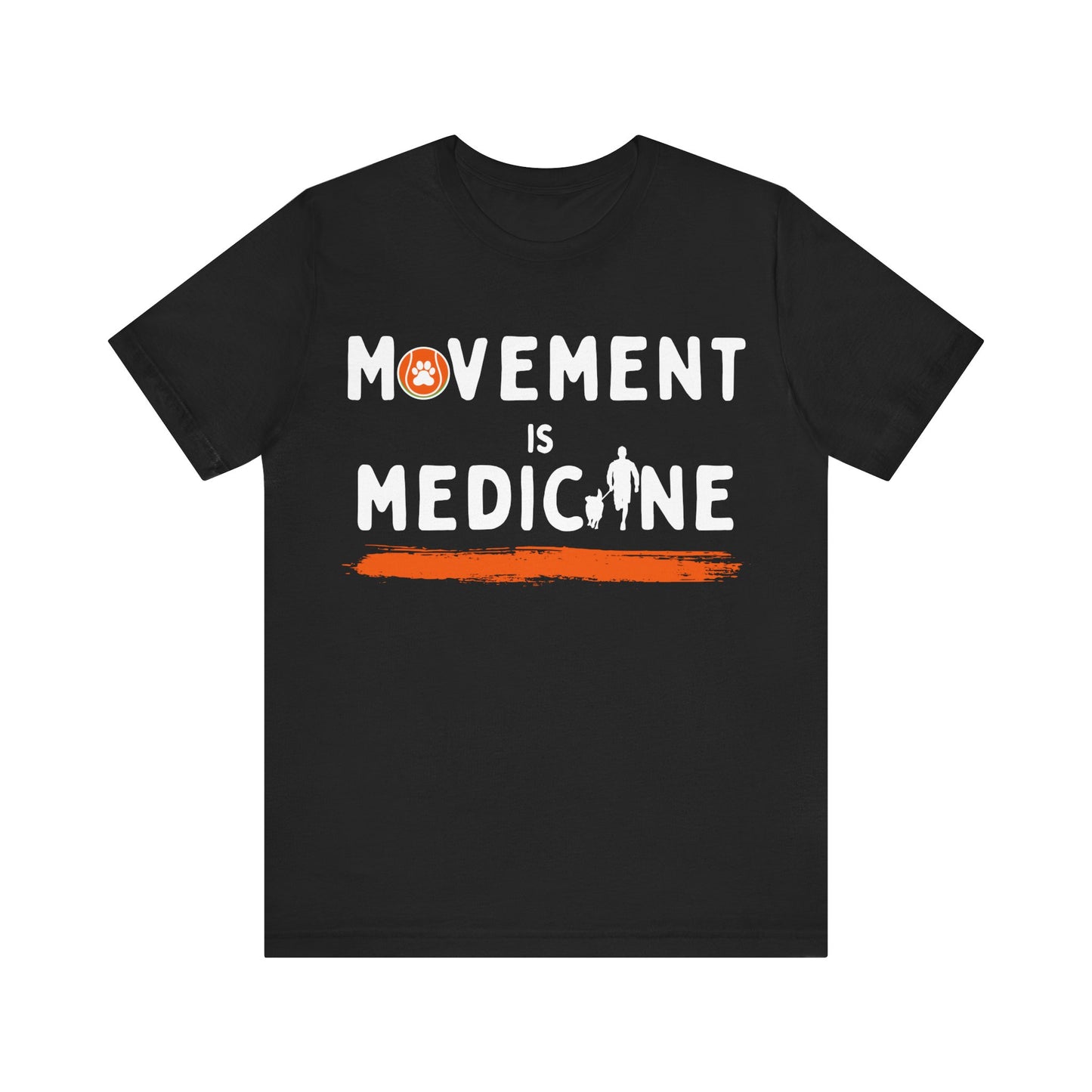 Dogs Are Medicine Unisex Tee, Motivational T-Shirt, Fitness Shirt, Gift for Athletes, Activewear, Workout Apparel