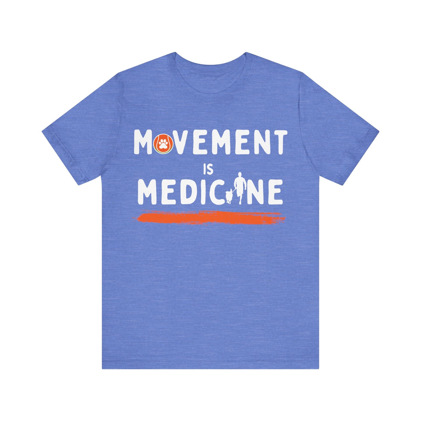 Dogs Are Medicine Unisex Tee, Motivational T-Shirt, Fitness Shirt, Gift for Athletes, Activewear, Workout Apparel