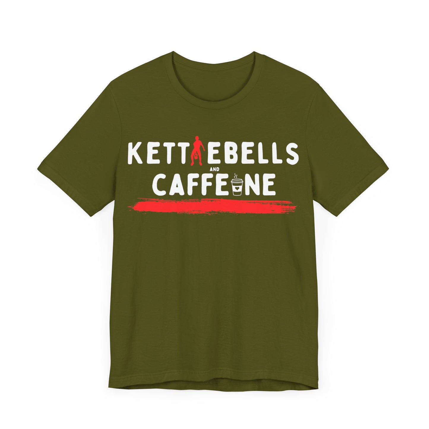 Kettlebells and Caffeine Shirt, male fig