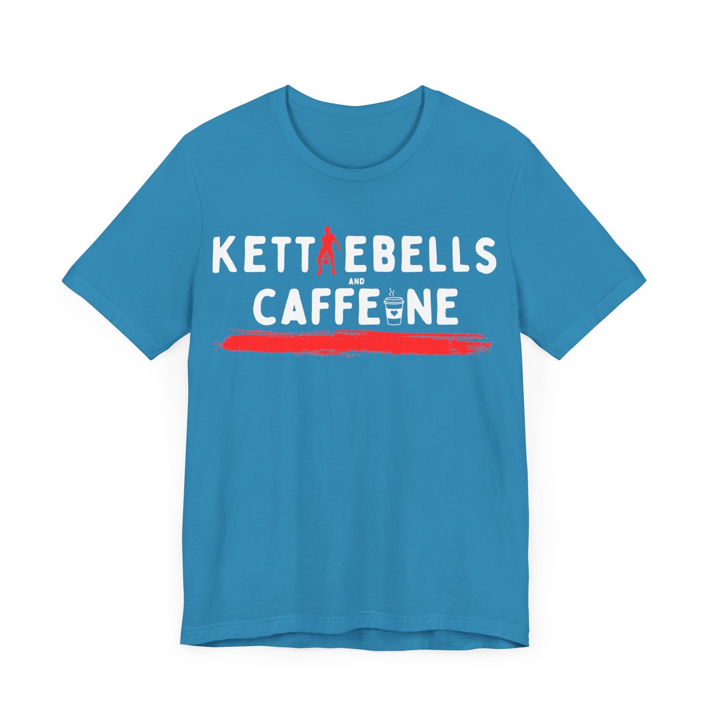 Kettlebells and Caffeine Shirt, male fig